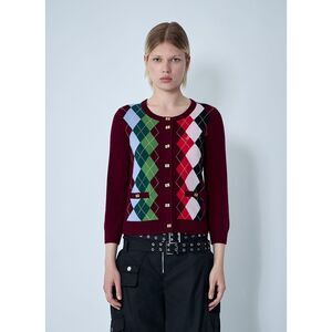 Ganni Women Cashmere-Blend Cardigan